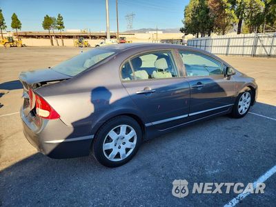 Trzecie zdjęcie samochodu z tyłu: 2010 HONDA CIVIC LX VIN:2HGFA1F51AH324380 - miniatura