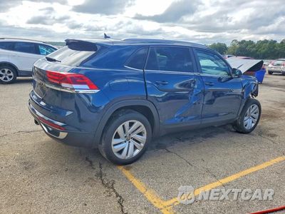 Trzecie zdjęcie samochodu z tyłu: 2021 VOLKSWAGEN ATLAS CROSS SPORT SE VIN:1V2JE2CA7MC225170 - miniatura