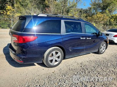 Trzecie zdjęcie samochodu z tyłu: 2018 HONDA ODYSSEY EXL VIN:5FNRL6H7XJB078632 - miniatura