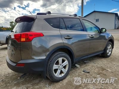 Trzecie zdjęcie samochodu z tyłu: 2013 TOYOTA RAV4 XLE VIN:JTMRFREV5DD046193 - miniatura