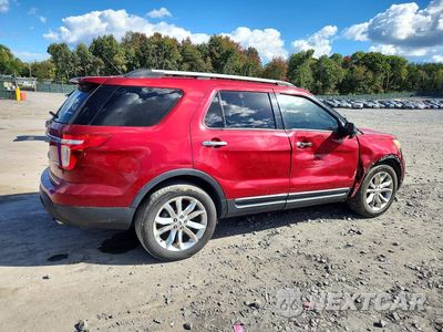 Trzecie zdjęcie samochodu z tyłu: 2015 FORD EXPLORER LIMITED VIN:1FM5K7F80FGA51015 - miniatura
