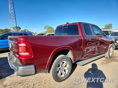 Trzecie zdjęcie samochodu z tyłu: 2020 RAM 1500 LARAMIE VIN:1C6SRFDT3LN253883 - miniatura