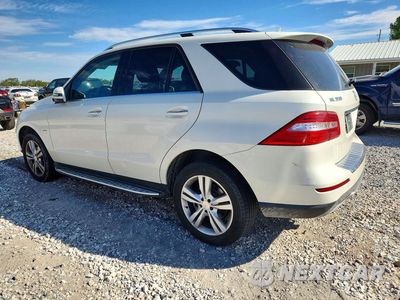 Drugie zdjęcie samochodu z przodu: 2012 MERCEDES-BENZ ML 350 BLUETEC VIN:4JGDA2EB5CA086100 - miniatura