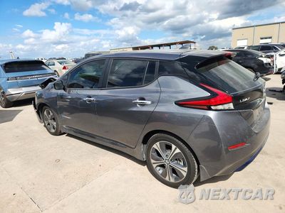 Drugie zdjęcie samochodu z przodu: 2019 NISSAN LEAF SV VIN:1N4AZ1CP7KC312607 - miniatura
