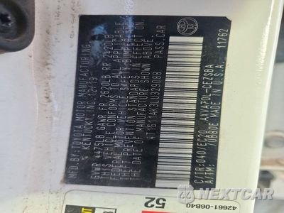 Zdjęcie 12 z 12 samochodu: 2020 TOYOTA CAMRY SE NIGHTSHADE VIN:4T1G11AK3LU329088 - miniatura