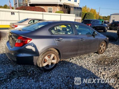 Trzecie zdjęcie samochodu z tyłu: 2012 HONDA CIVIC LX VIN:19XFB2F53CE375976 - miniatura
