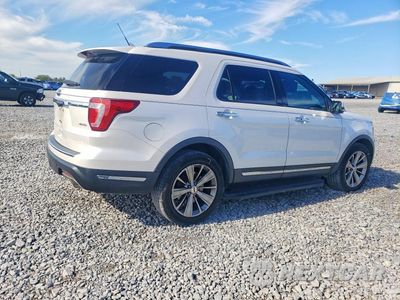 Trzecie zdjęcie samochodu z tyłu: 2018 FORD EXPLORER LIMITED VIN:1FM5K8F81JGB16095 - miniatura