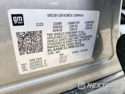 Zdjęcie 14 z 14 samochodu: 2024 BUICK ENCORE GX SPORT TOURING VIN:KL4AMESL9RB102390 - miniatura