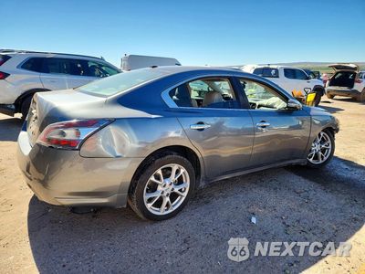 Trzecie zdjęcie samochodu z tyłu: 2014 NISSAN MAXIMA 3.5 SV VIN:1N4AA5AP4EC448327 - miniatura