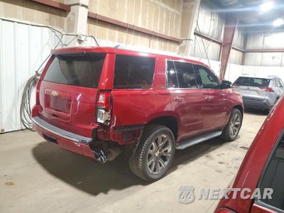 Trzecie zdjęcie samochodu z tyłu: 2015 CHEVROLET TAHOE C1500 LTZ VIN:1GNSCCKC6FR214365 - miniatura