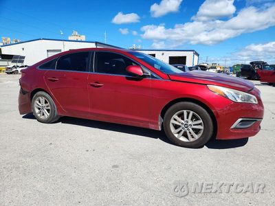 Czwarte zdjęcie samochodu z boku: 2016 HYUNDAI SONATA SE VIN:5NPE24AF7GH325736 - miniatura