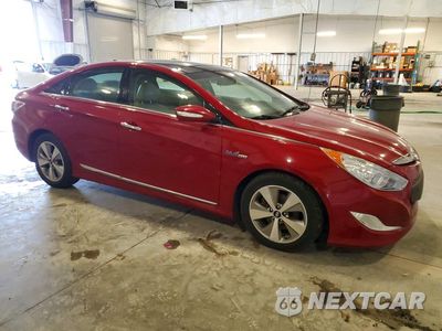 Czwarte zdjęcie samochodu z boku: 2012 HYUNDAI SONATA HYBRID VIN:KMHEC4A48CA021940 - miniatura