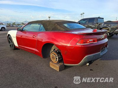 Drugie zdjęcie samochodu z przodu: 2014 CHEVROLET CAMARO LT VIN:2G1FB3D30E9188048 - miniatura