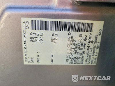 Zdjęcie 12 z 12 samochodu: 2011 NISSAN ALTIMA 2.5 VIN:1N4AL2AP8BN446069 - miniatura