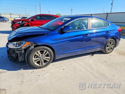 2018 HYUNDAI ELANTRA SEL 5NPD84LF2JH343026 - główne zdjęcie licytacji z USA - miniatura