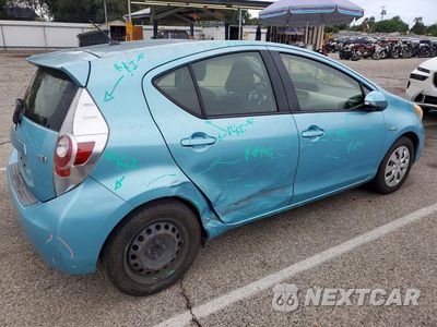 Trzecie zdjęcie samochodu z tyłu: 2012 TOYOTA PRIUS C TWO VIN:JTDKDTB37C1023408 - miniatura