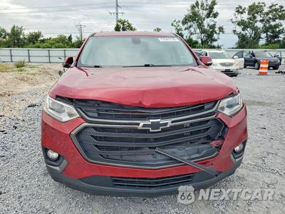 Piąte zdjęcie samochodu w środku: 2018 CHEVROLET TRAVERSE RS VIN:1GNERJKX6JJ151309 - miniatura