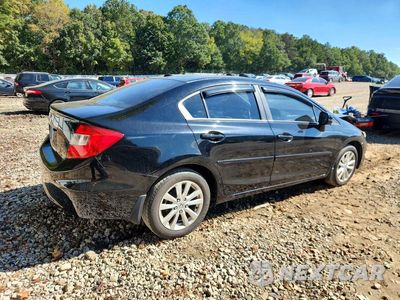 Trzecie zdjęcie samochodu z tyłu: 2012 HONDA CIVIC EX VIN:19XFB2F82CE013390 - miniatura