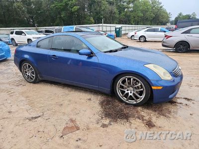 Czwarte zdjęcie samochodu z boku: 2005 INFINITI G35 BASE VIN:JNKCV54E75M402016 - miniatura