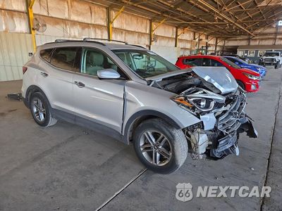 Czwarte zdjęcie samochodu z boku: 2018 HYUNDAI SANTA FE SPORT 2.4L VIN:5XYZUDLB6JG523924 - miniatura
