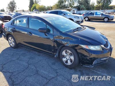 Czwarte zdjęcie samochodu z boku: 2015 HONDA CIVIC LX VIN:19XFB2F59FE217002 - miniatura