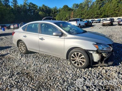 Czwarte zdjęcie samochodu z boku: 2019 NISSAN SENTRA SV VIN:3N1AB7AP3KY421841 - miniatura
