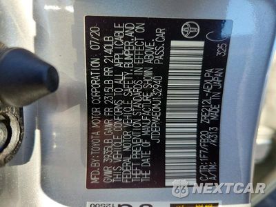 Zdjęcie 12 z 12 samochodu: 2021 TOYOTA COROLLA LE VIN:JTDEPMAE0MJ132940 - miniatura
