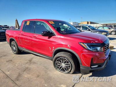 Czwarte zdjęcie samochodu z boku: 2023 HONDA RIDGELINE SPORT VIN:5FPYK3F18PB036701 - miniatura