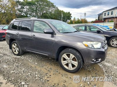 Czwarte zdjęcie samochodu z boku: 2008 TOYOTA HIGHLANDER SPORT VIN:JTEES43A082039100 - miniatura