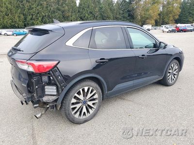 Trzecie zdjęcie samochodu z tyłu: 2020 FORD ESCAPE TITANIUM VIN:1FMCU9DZ4LUC20457 - miniatura