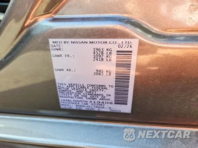 Zdjęcie 13 z 13 samochodu: 2026 NISSAN ALTIMA SV VIN:1N4BL4DV0TN319408 - miniatura