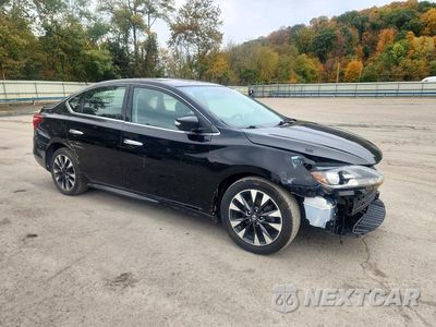 Czwarte zdjęcie samochodu z boku: 2019 NISSAN SENTRA SR VIN:3N1AB7AP1KY315078 - miniatura