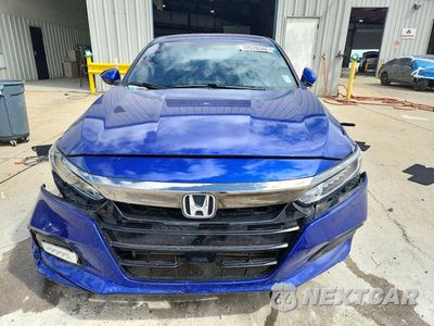 Piąte zdjęcie samochodu w środku: 2019 HONDA ACCORD SPORT VIN:1HGCV1F3XKA045967 - miniatura