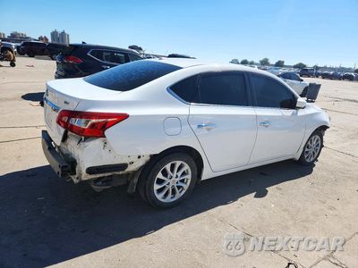 Trzecie zdjęcie samochodu z tyłu: 2018 NISSAN SENTRA SV VIN:3N1AB7AP0JY297686 - miniatura