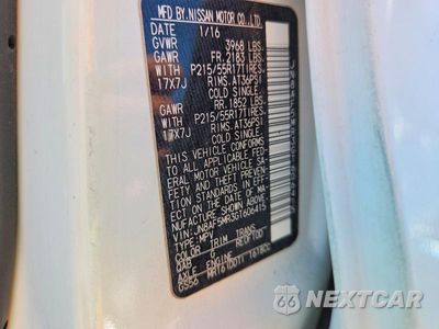 Zdjęcie 13 z 13 samochodu: 2016 NISSAN JUKE S VIN:JN8AF5MR3GT606415 - miniatura