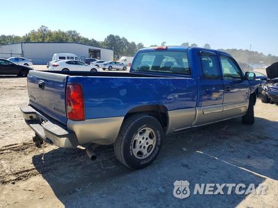 Trzecie zdjęcie samochodu z tyłu: 2003 CHEVROLET SILVERADO C1500 VIN:2GCEC19V431308296 - miniatura