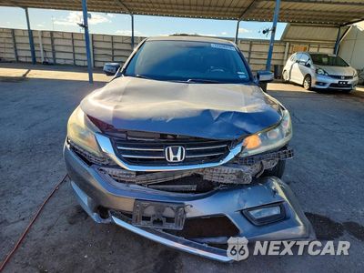 Piąte zdjęcie samochodu w środku: 2014 HONDA ACCORD EXL VIN:1HGCR2F83EA053029 - miniatura