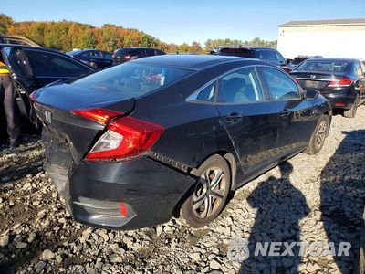 Trzecie zdjęcie samochodu z tyłu: 2018 HONDA CIVIC LX VIN:2HGFC2F56JH501523 - miniatura