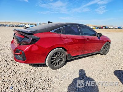 Trzecie zdjęcie samochodu z tyłu: 2020 HONDA CIVIC SI VIN:2HGFC1E50LH708214 - miniatura
