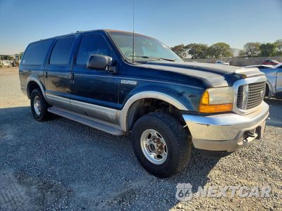 Czwarte zdjęcie samochodu z boku: 2000 FORD EXCURSION LIMITED VIN:1FMNU43L3YEC76786 - miniatura