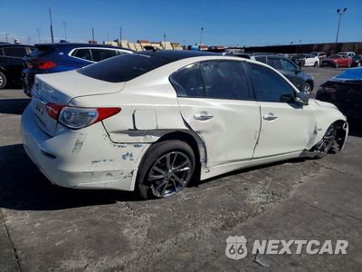 Trzecie zdjęcie samochodu z tyłu: 2017 INFINITI Q50 3.0T SIGNATURE EDITION VIN:JN1EV7AP2HM741902 - miniatura