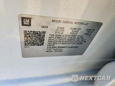 Zdjęcie 12 z 12 samochodu: 2018 CHEVROLET CRUZE LS VIN:1G1BC5SM9J7240095 - miniatura