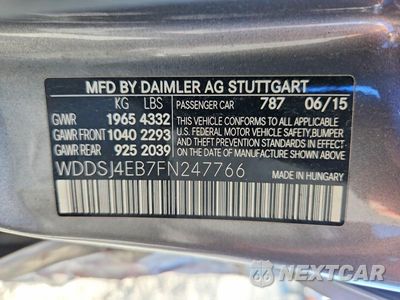 Zdjęcie 13 z 13 samochodu: 2015 MERCEDES-BENZ CLA 250 VIN:WDDSJ4EB7FN247766 - miniatura