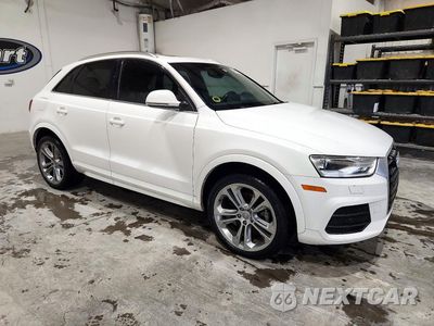 Czwarte zdjęcie samochodu z boku: 2016 AUDI Q3 PREMIUM PLUS VIN:WA1EFCFS9GR017975 - miniatura