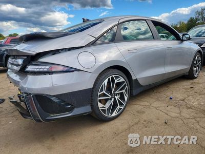 Trzecie zdjęcie samochodu z tyłu: 2025 HYUNDAI IONIQ 6 SEL VIN:KMHM34AC6SA092992 - miniatura