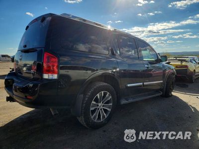 Trzecie zdjęcie samochodu z tyłu: 2015 NISSAN ARMADA SL VIN:5N1BA0ND5FN613594 - miniatura