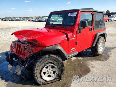 2004 JEEP WRANGLER / TJ SPORT 1J4FA49S54P757177 - główne zdjęcie licytacji z USA - miniatura