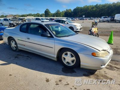 Czwarte zdjęcie samochodu z boku: 2001 CHEVROLET MONTE CARLO SS VIN:2G1WX15K919192315 - miniatura