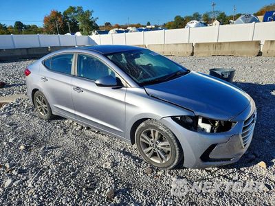 Czwarte zdjęcie samochodu z boku: 2017 HYUNDAI ELANTRA SE VIN:5NPD84LF1HH010004 - miniatura