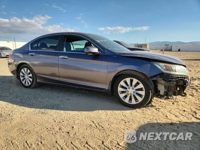 Czwarte zdjęcie samochodu z boku: 2014 HONDA ACCORD EX VIN:1HGCR2F75EA184227 - miniatura